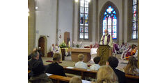 Festgottesdienst zum 50jahrigen Priesterjubiläum von Stadtpfarrer i.R. Geistlichen Rat Ulrich Trzeciok (Foto: Karl-Franz Thiede)